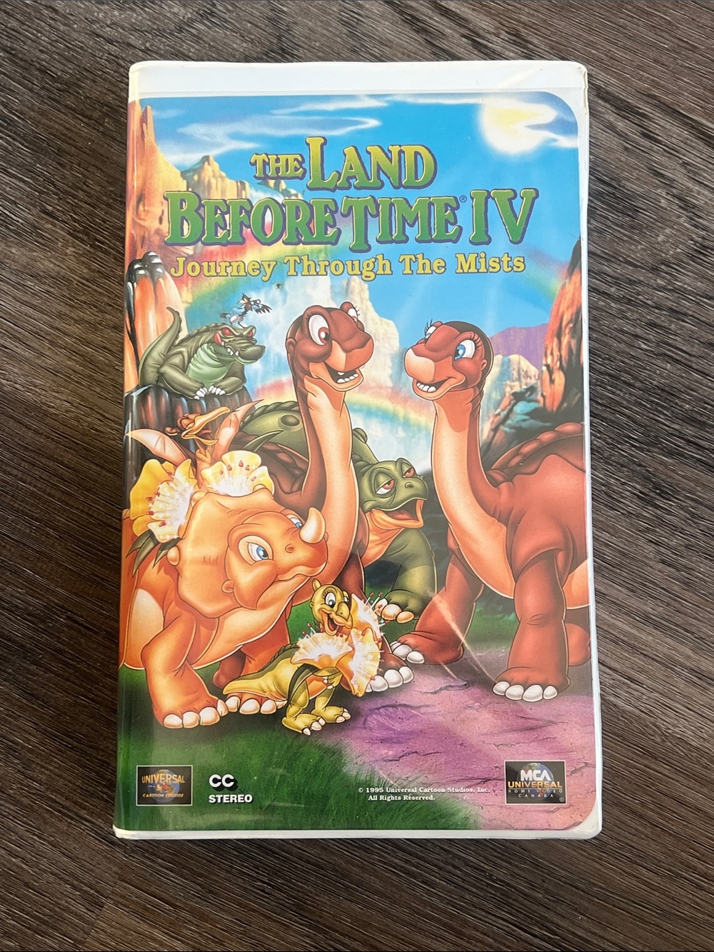 Vintage 1995 Universal The Land Before Time IV VHS